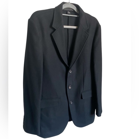 Club Monaco Men’s Black Wool Sport Coat/Blazer Size 42